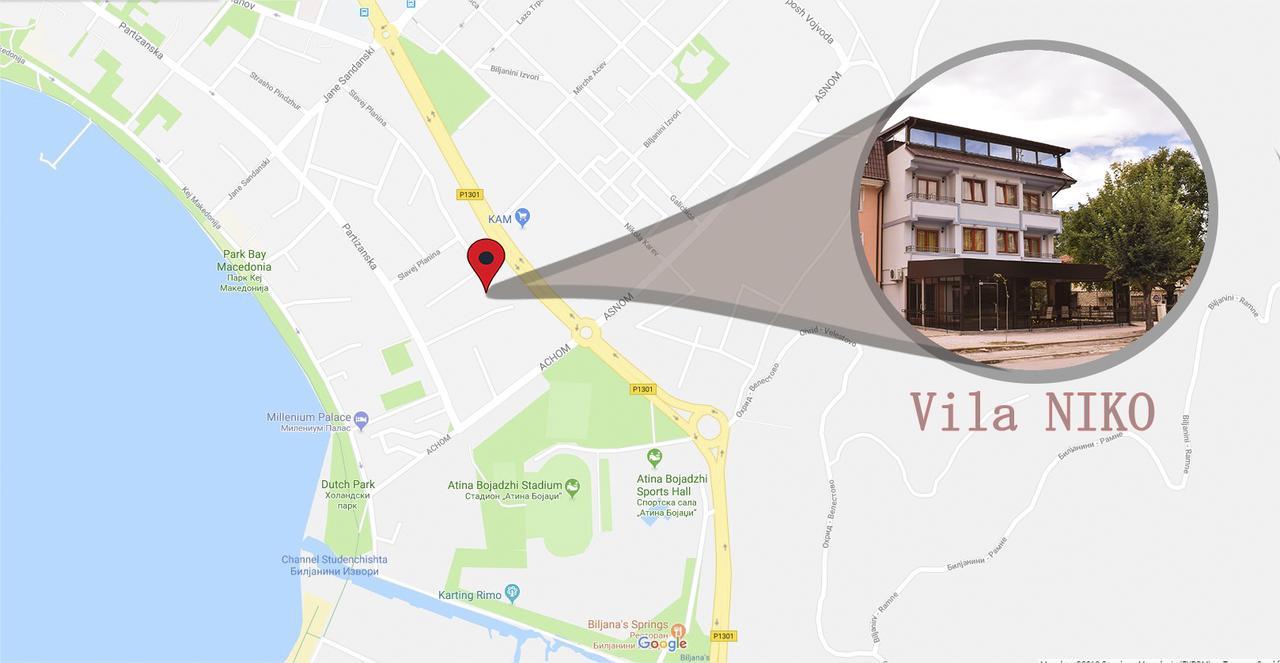 Vila Niko Hotel Ohrid Luaran gambar